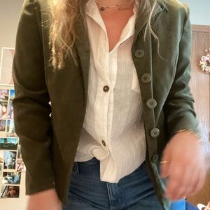 GREEN BLAZER